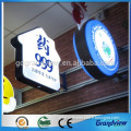 Decorative mould sucking led wall mounted neon light box sign